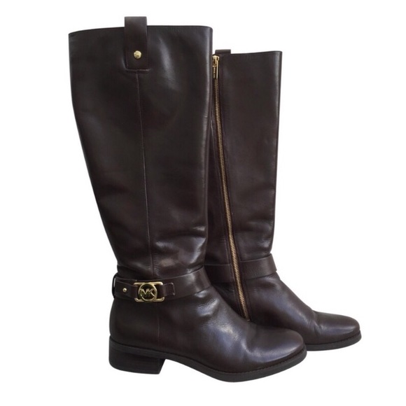 MICHAEL Michael Kors Shoes - MICHAEL Michael Kors Charm Riding Leather Boots